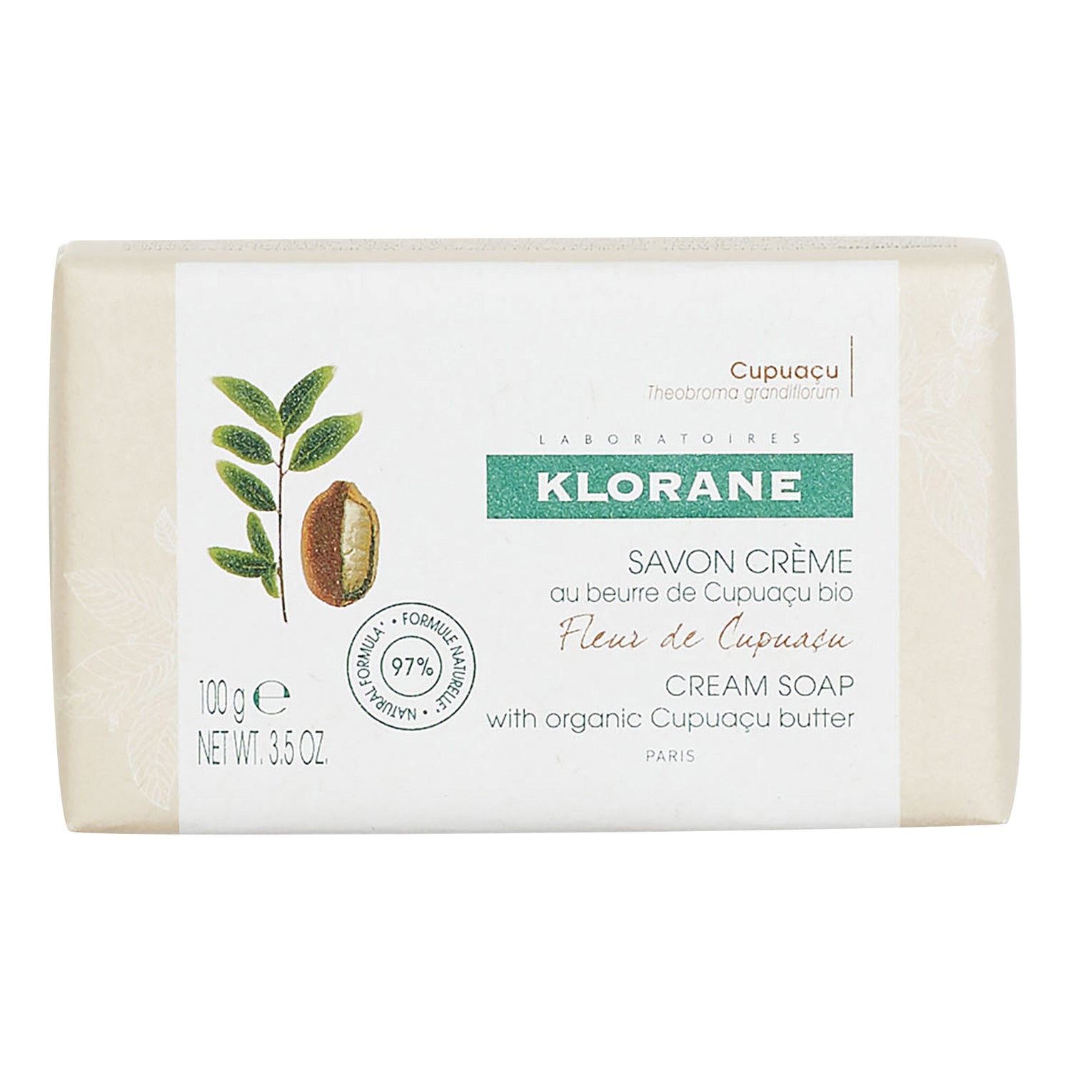 Klorane Crema Sapone Al Burro Di Cupuacu 100g