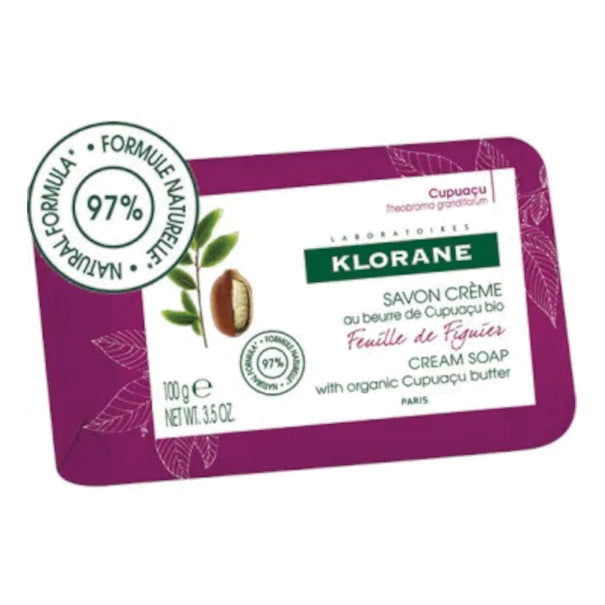 Klorane Crema Sapone al Burro di Cupuacu Profumo Foglie Di Fico 100g