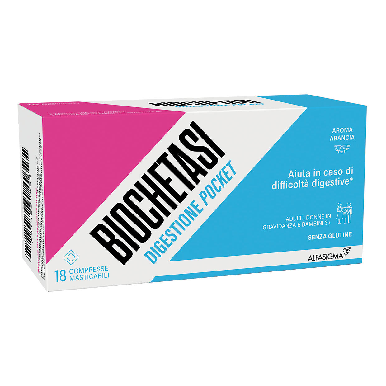 Biochetasi Pocket Digestivo 18 Compresse Masticabili