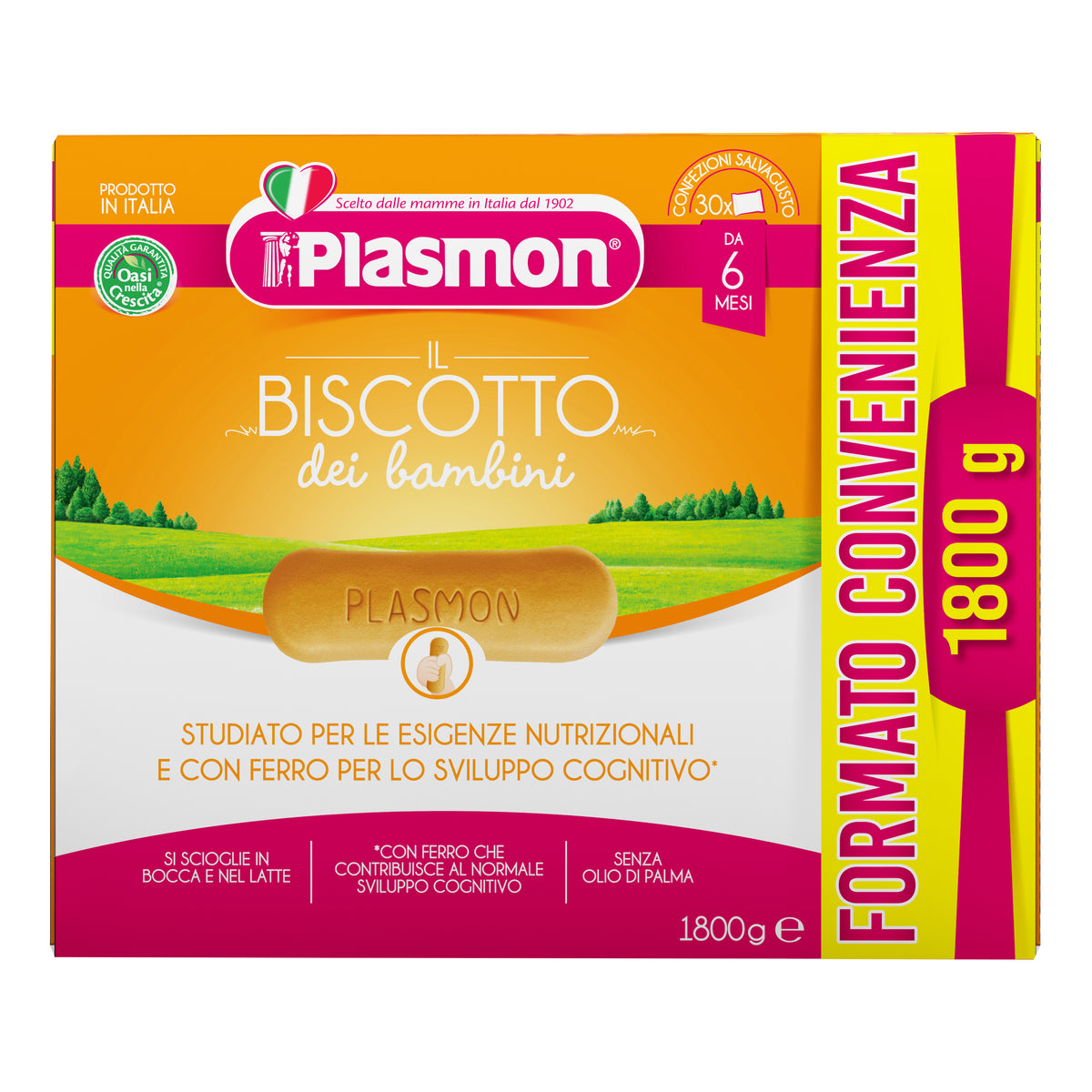 PLASMON BISCOTTO 1800G  