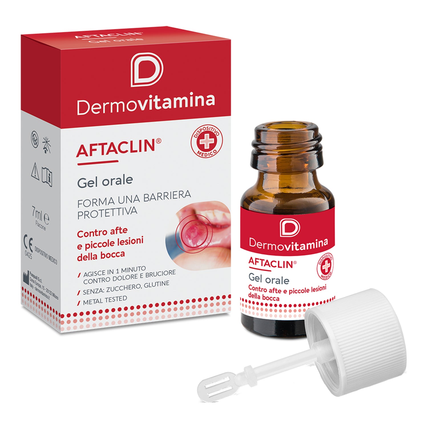 DERMOVITAMINA AFTACLIN GEL ORA