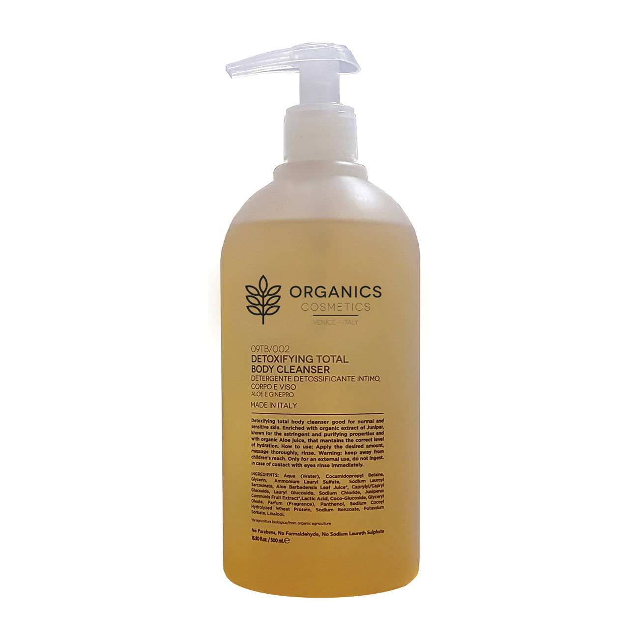 ORG PH DETOXIFYING CLEANS500ML
