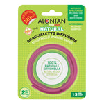 Alontan Natural Braccialetto Diffusore Anti-Zanzare Citronella E Geranio  