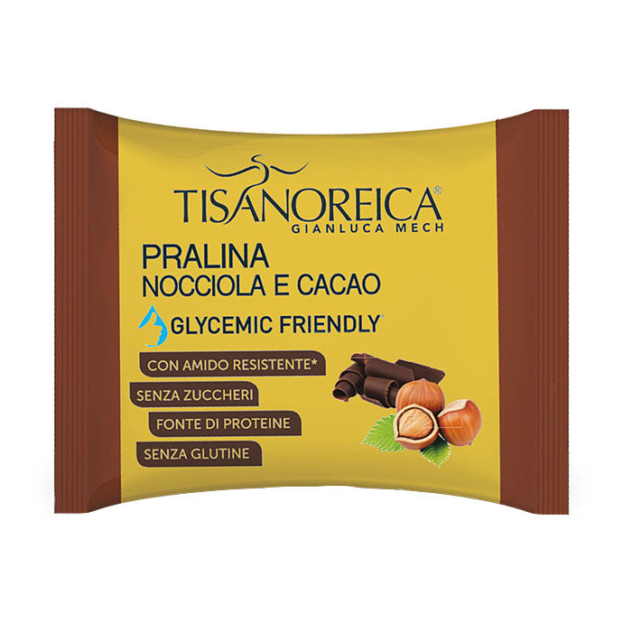 Gianluca Mech - Tisanoreica Pralina Nocciola E Cacao Glycemic Friendly 9g
