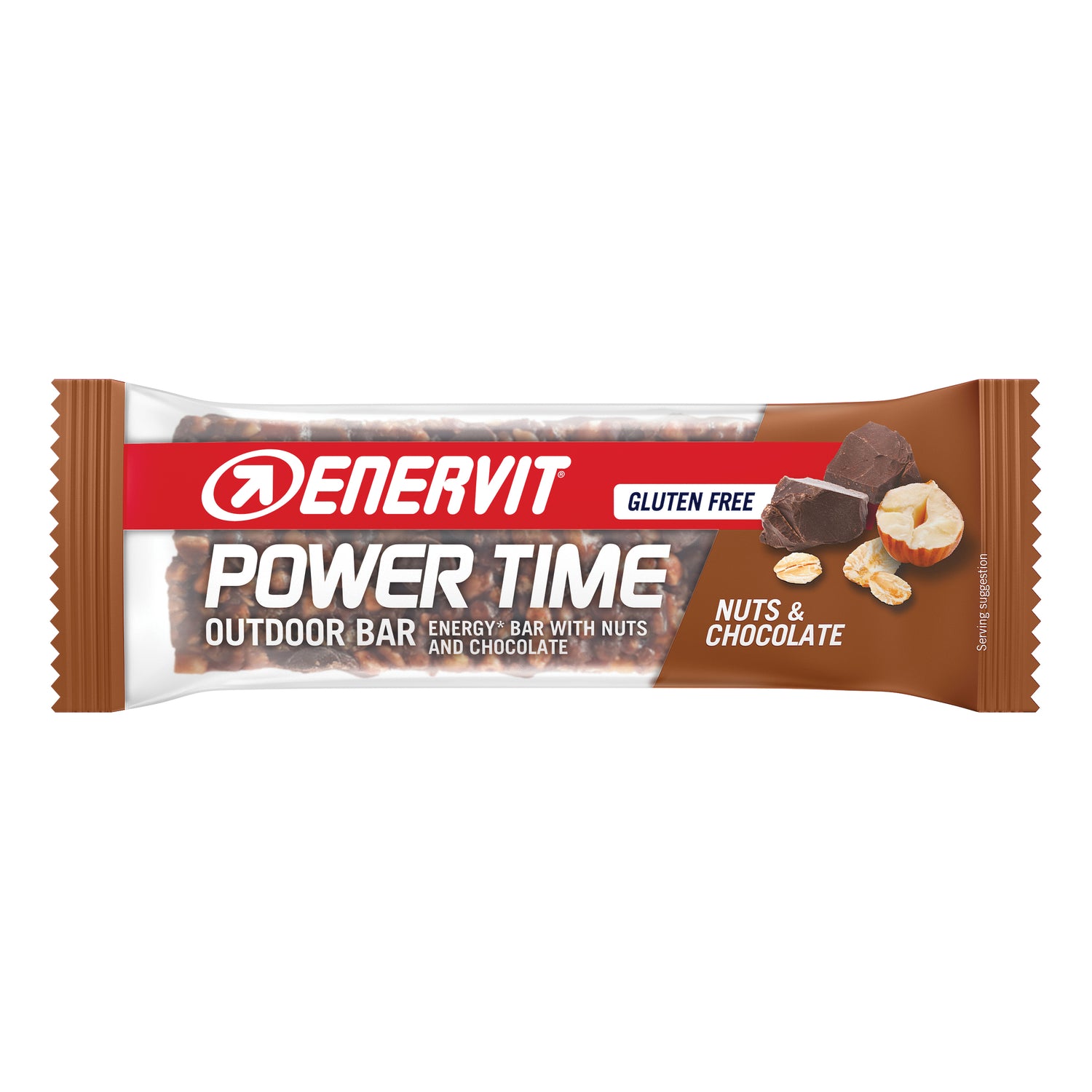 Enervit Sport Power Time Barretta Nocciole e Cioccolato 30g