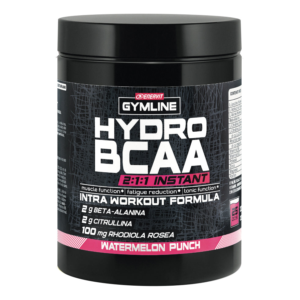 Enervit Gymline Muscle Hydro Bcaa 2:1:1 Instant Watermelon Punch 335g
