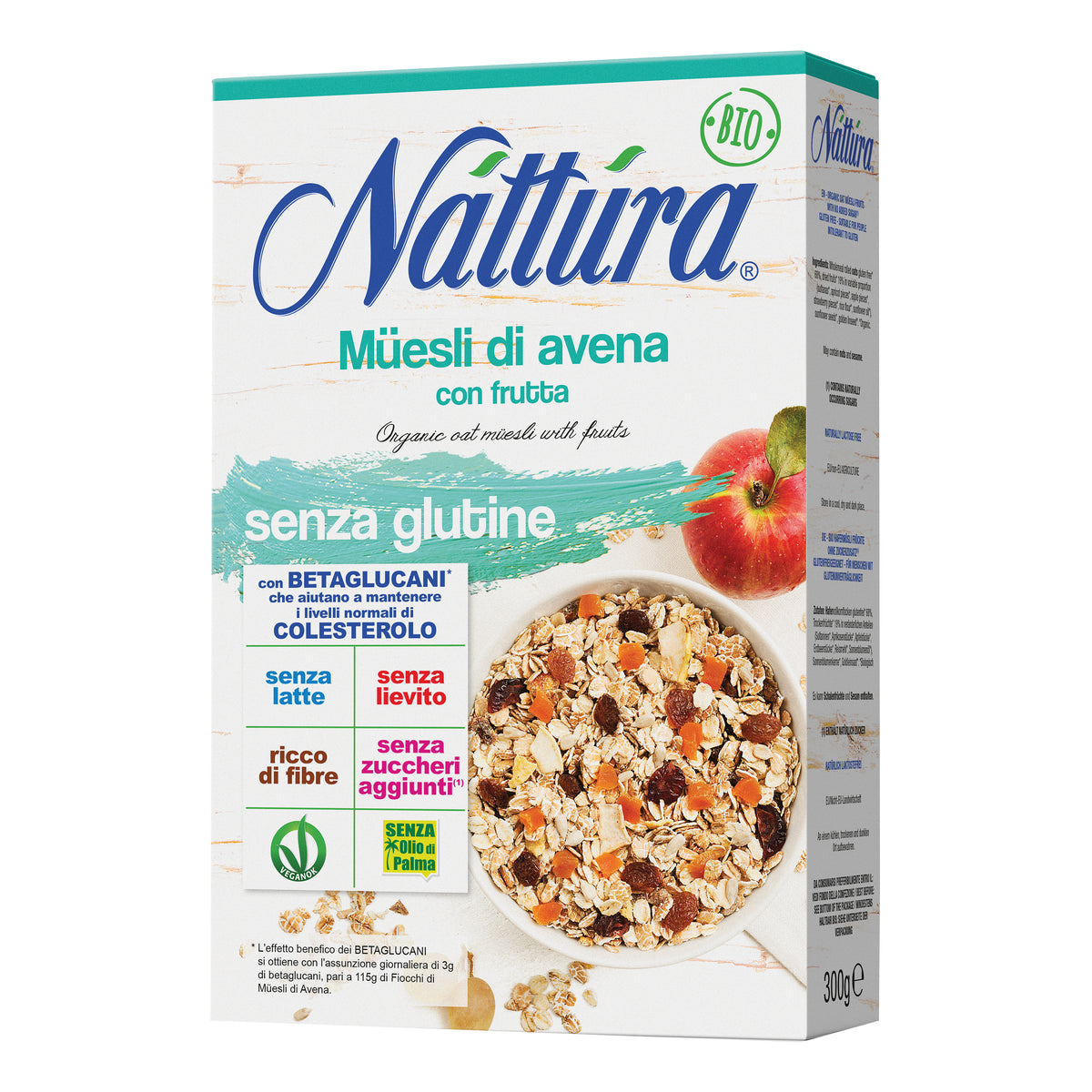 NATTURA MUESLI DI AVENA C/FRUT  