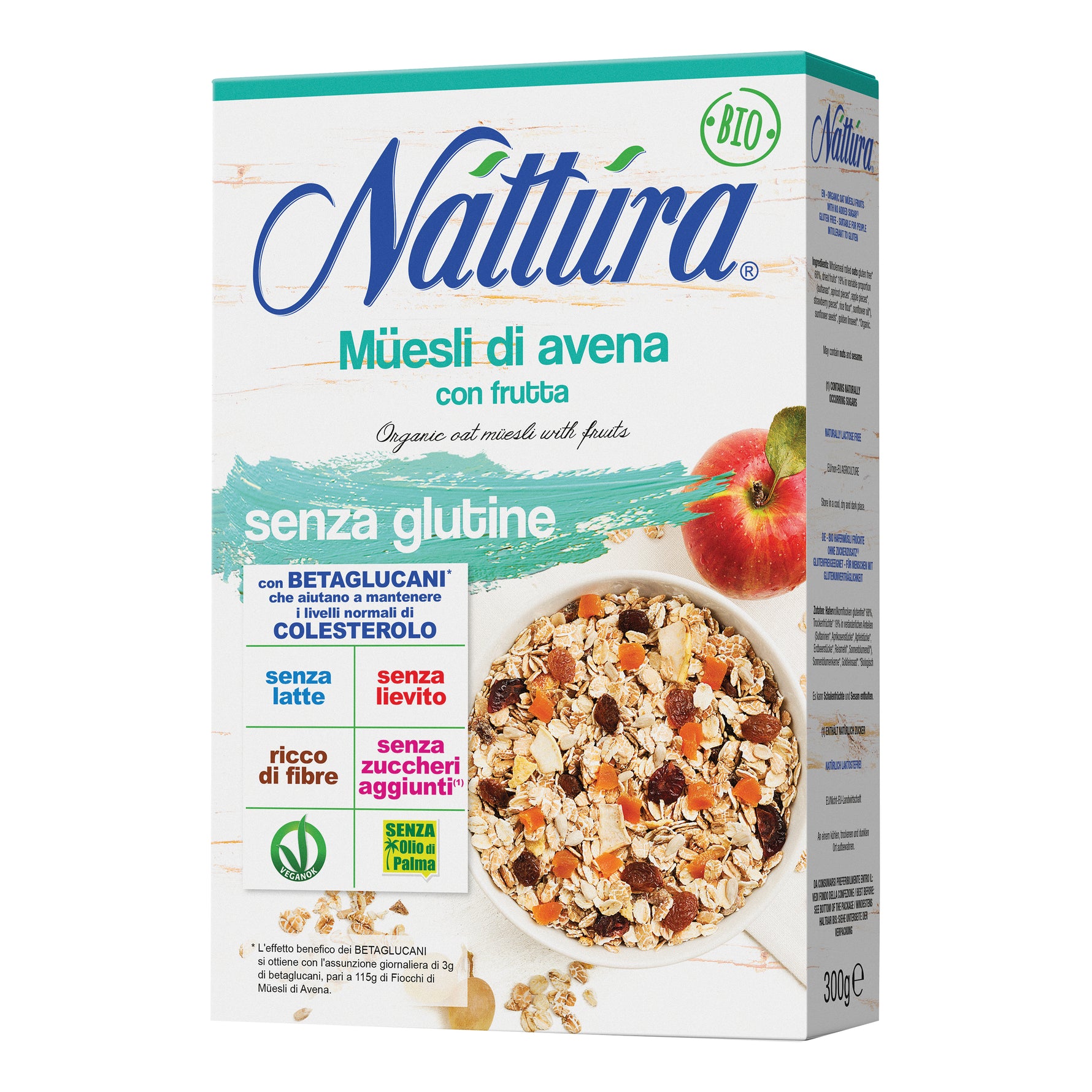 NATTURA MUESLI DI AVENA C/FRUT
