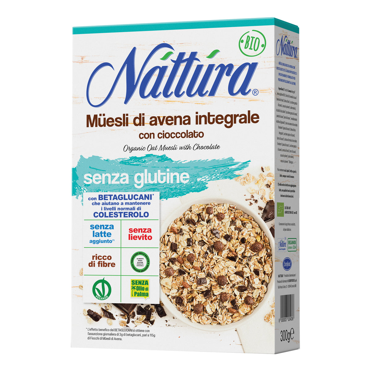 NATTURA MUESLI DI AVENA C/CIOC  