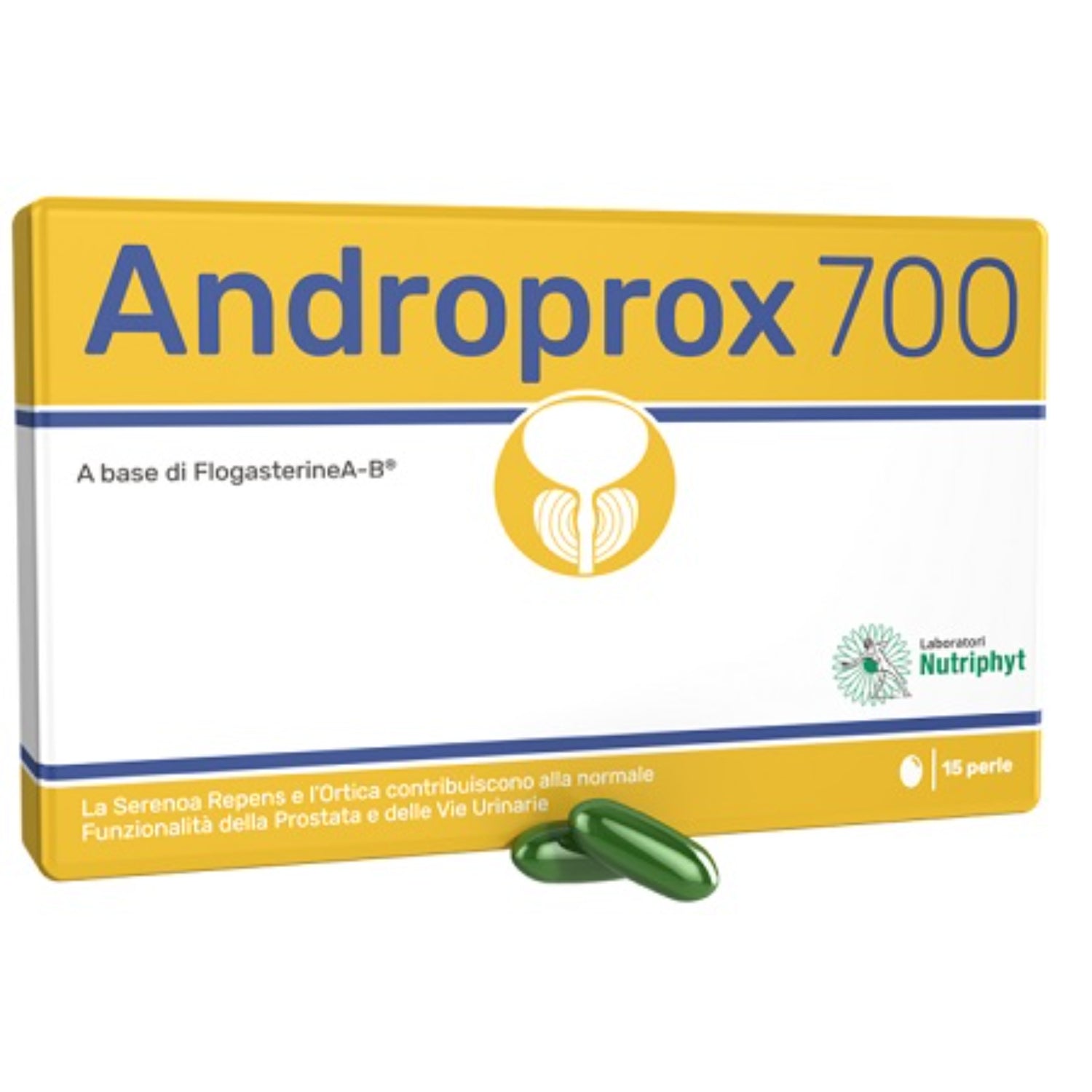 Androprox 700 | Serenoa Repens Zinco Selenio Prostata | 15 Perle Soft-Gel