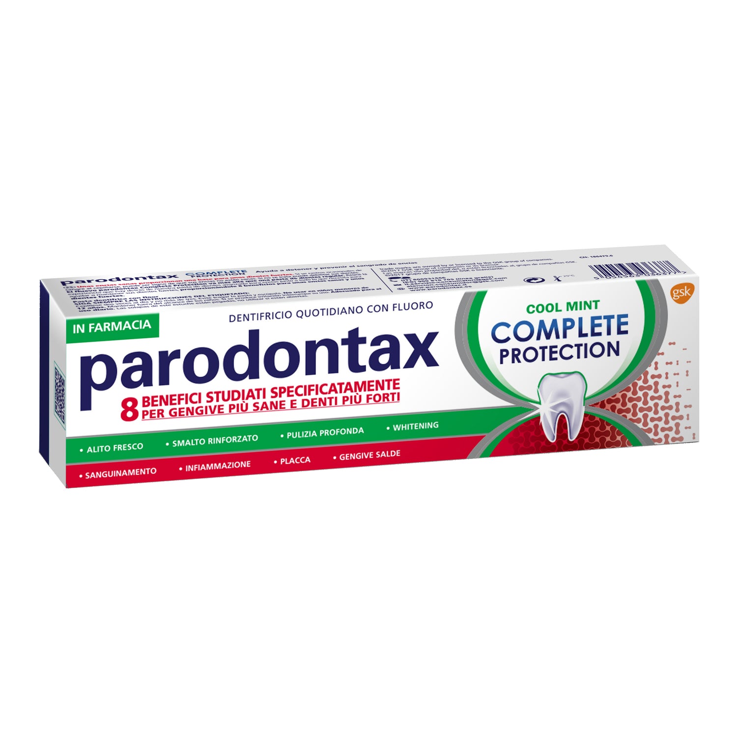 Parodontax Complete Protection Cool Mint Dentifricio 75ml