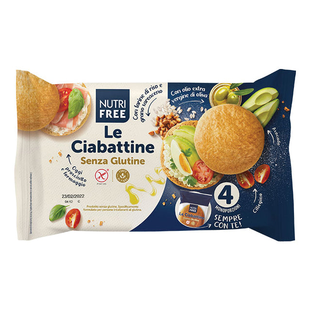 NUTRIFREE LE CIABATTINE 4X50G  
