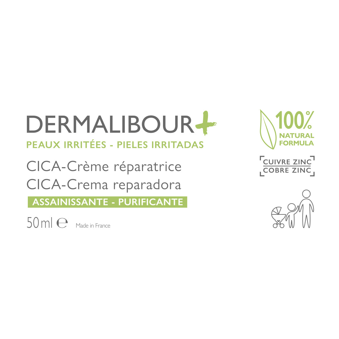 Aderma Dermalibour Crema Barriera Protettiva 50ml