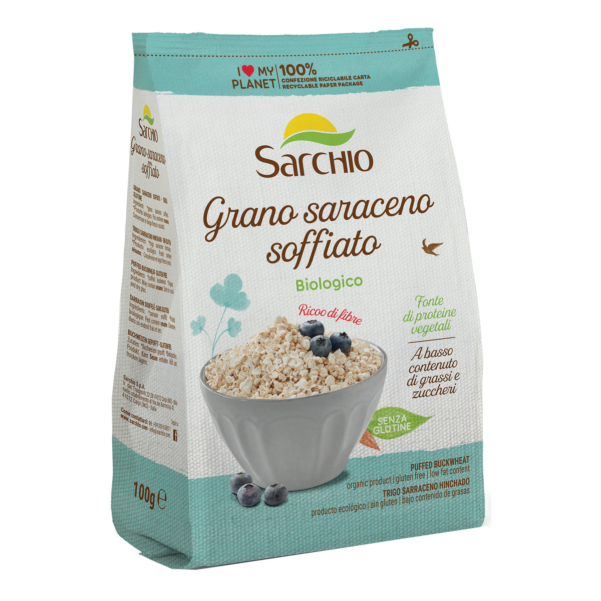 GRANO SARACENO SOFFIATO 100G  