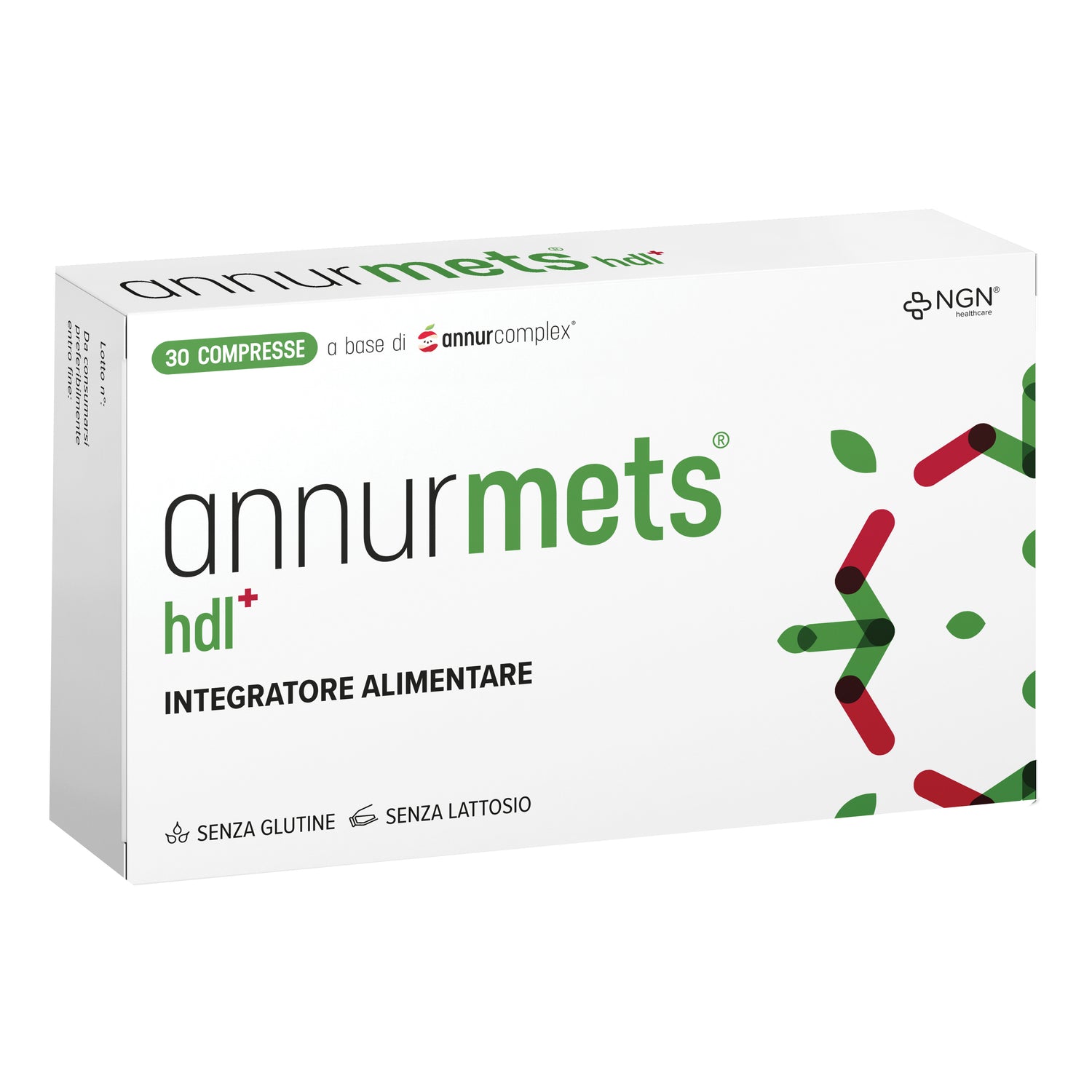 Annurmets HDL+ | Integratore Metabolismo Colesterolo e Trigliceridi | 30 Compresse