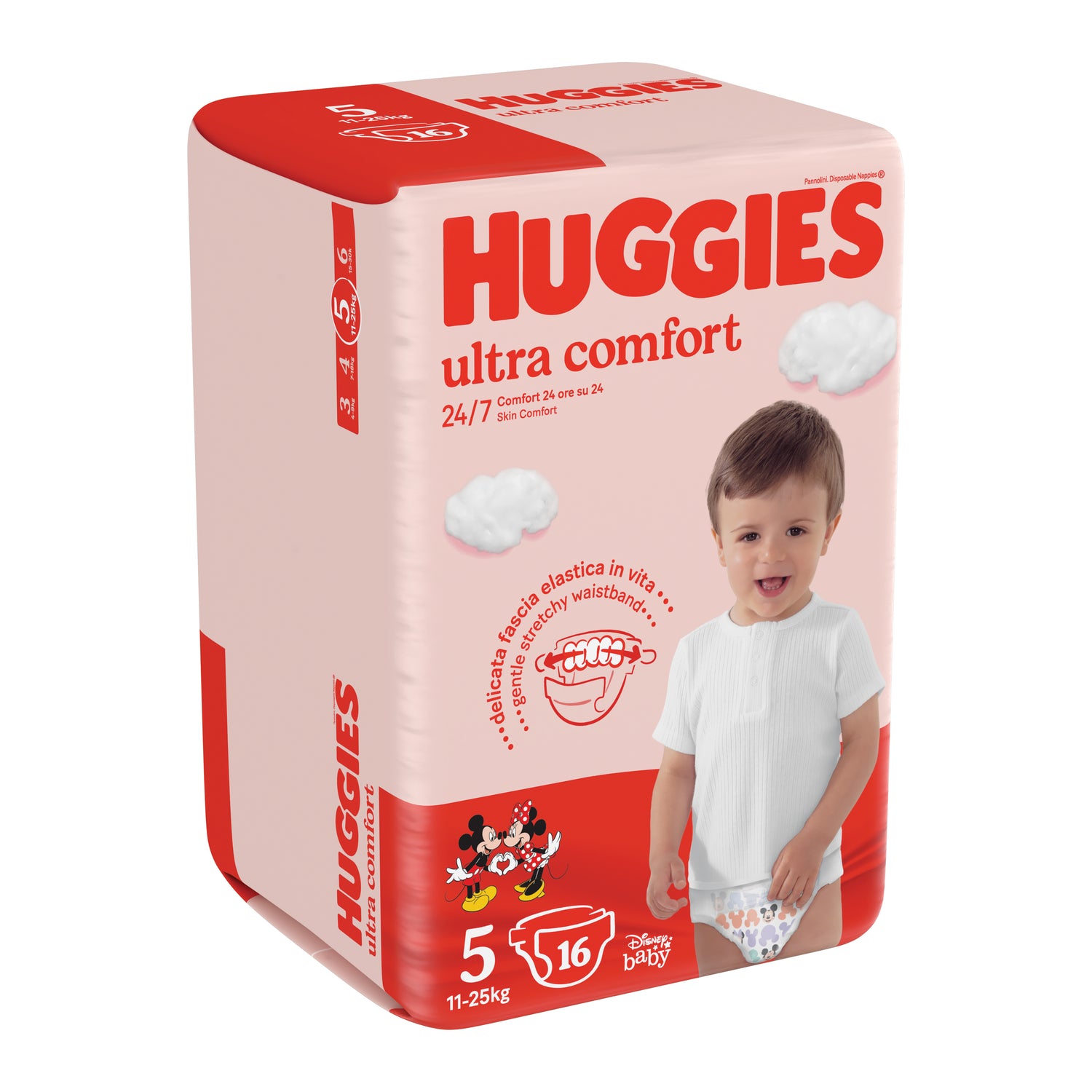 HUGGIES ULTRA COMFORT BAS5 16P