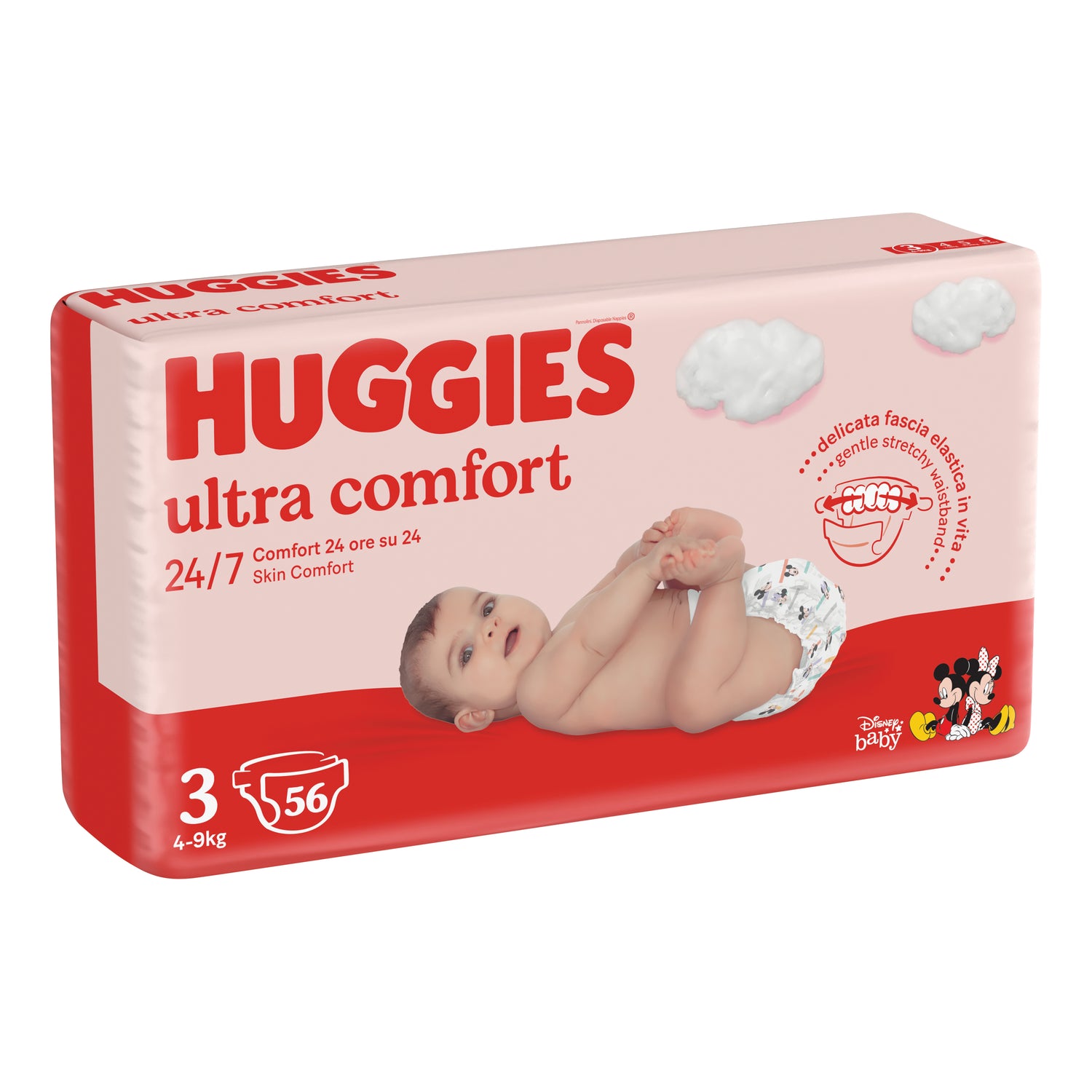HUGGIES ULTRA COMFORT GR 3 56P