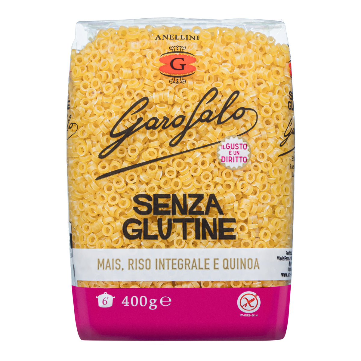 GAROFALO ANELLINI 400G  