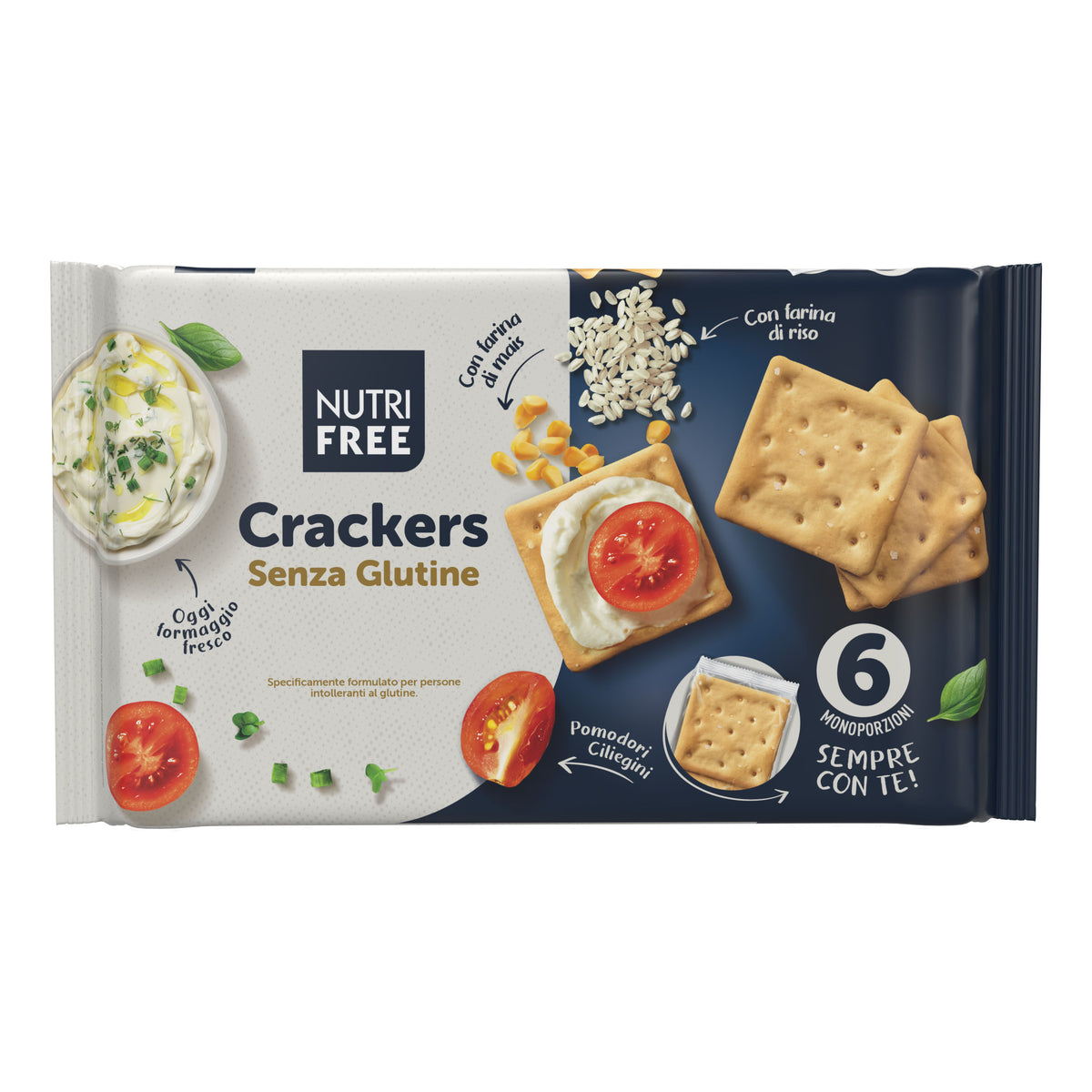 NUTRIFREE CRACKERS 33,4GX6  