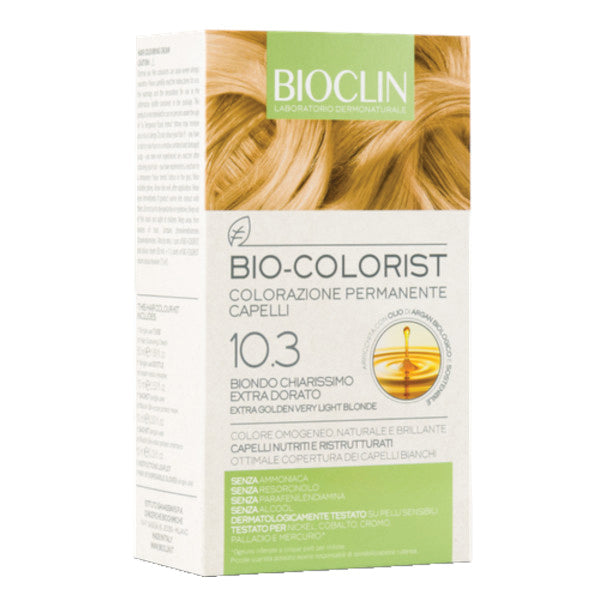 Bioclin Bio Colorist Tintura Capelli Colore 10.3 Biondo Chiarissimo Extra Dorato