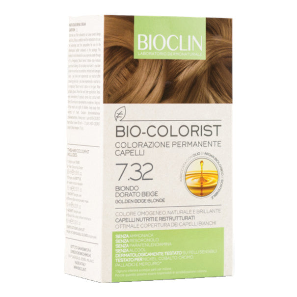 Bioclin Bio Colorist Tintura Capelli Colore 7.32 Biondo Dorato Beige