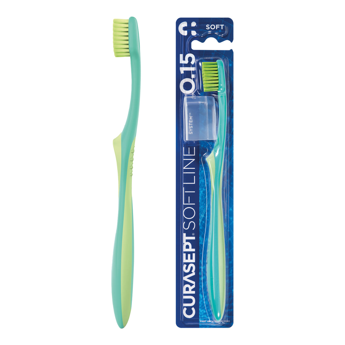 Curasept Softline | Spazzolino Soft 0.15 | 1 Pezzo  
