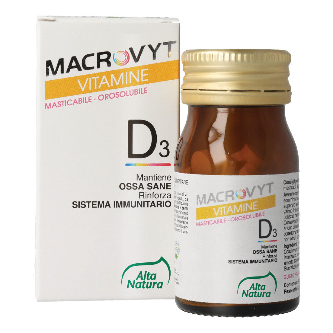 MACROVYT VITAMINA D3 VEG 60CPR  