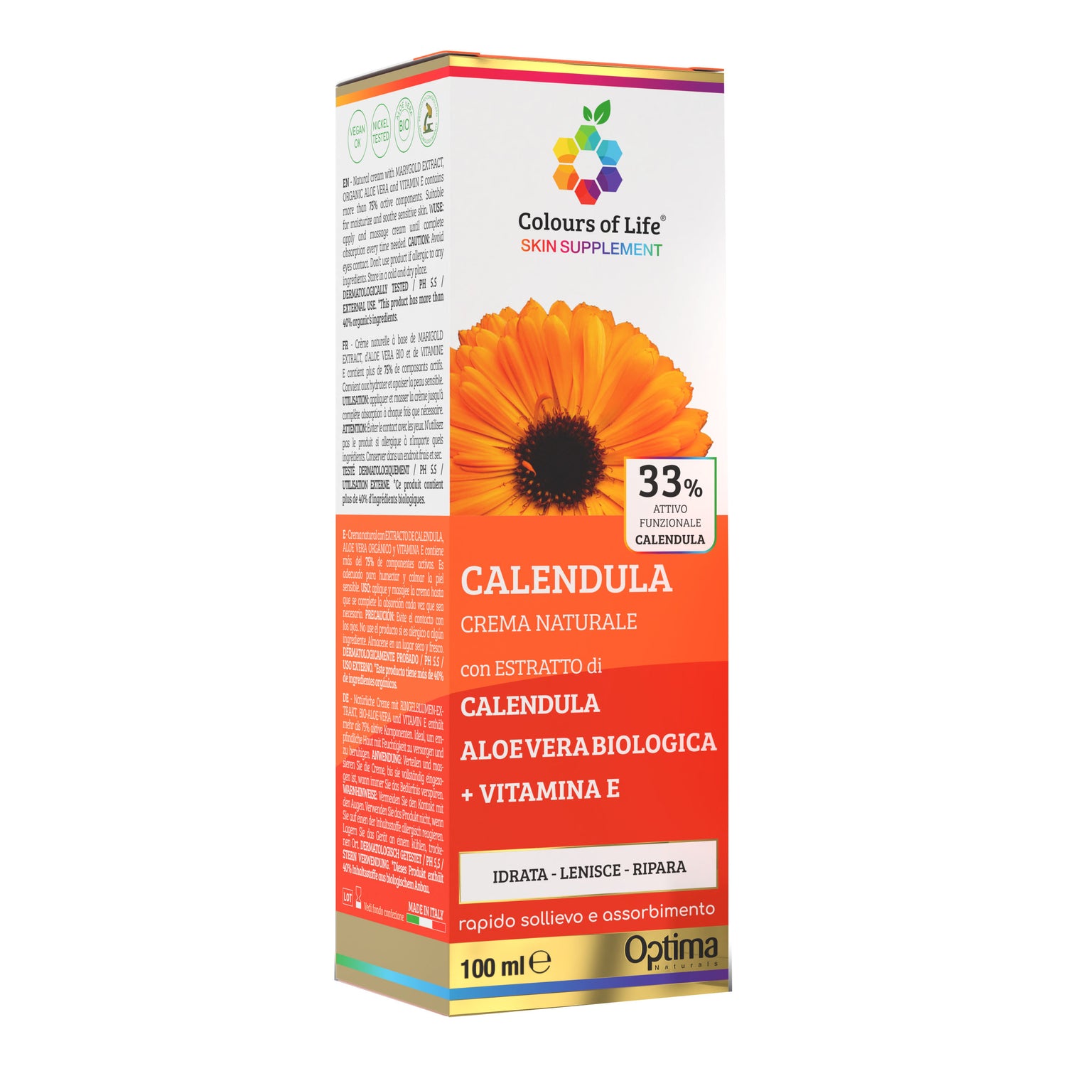 CALENDULA 100ML CREMA COLOURS