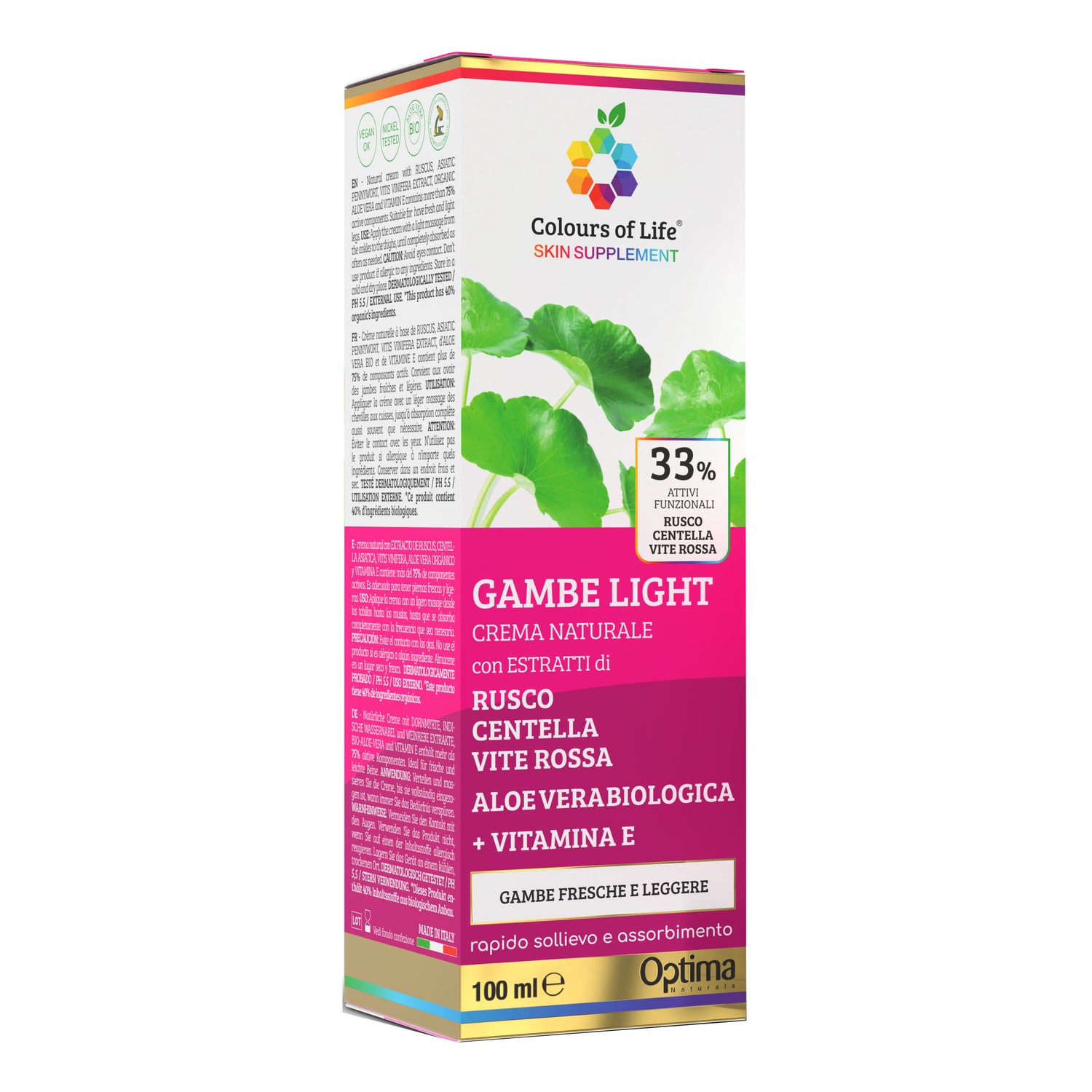 GAMBE LIGHT 100ML CR COLOURS