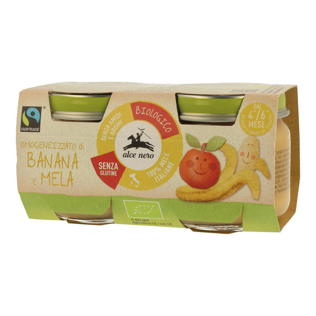 BABY FOOD BIO OMOG BA/ME 2X80G  