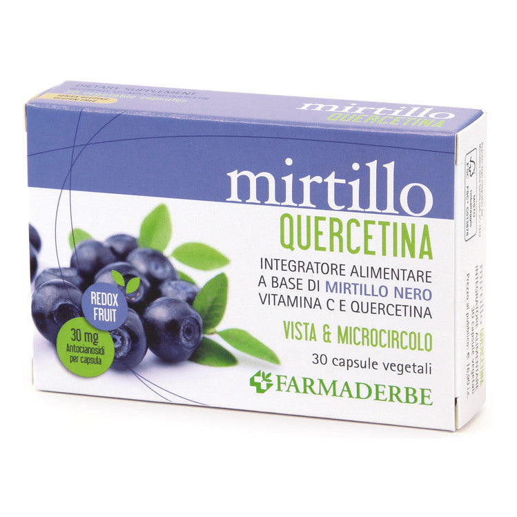 MIRTILLO QUERCETINA 30CPS VEG
