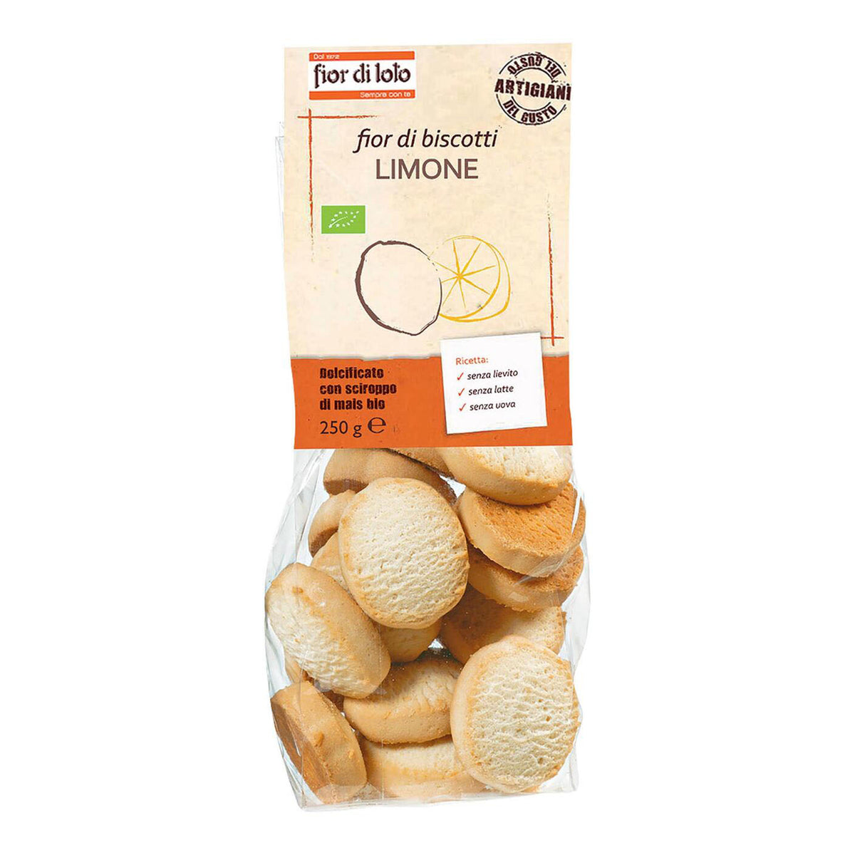 FIOR DI BISCOTTI LIMONE 250G  