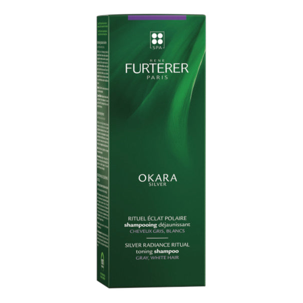 René Furterer Okara Silver Shampoo Anti Ingiallimento Capelli Grigi Bianchi E Biondo Platino 200ml