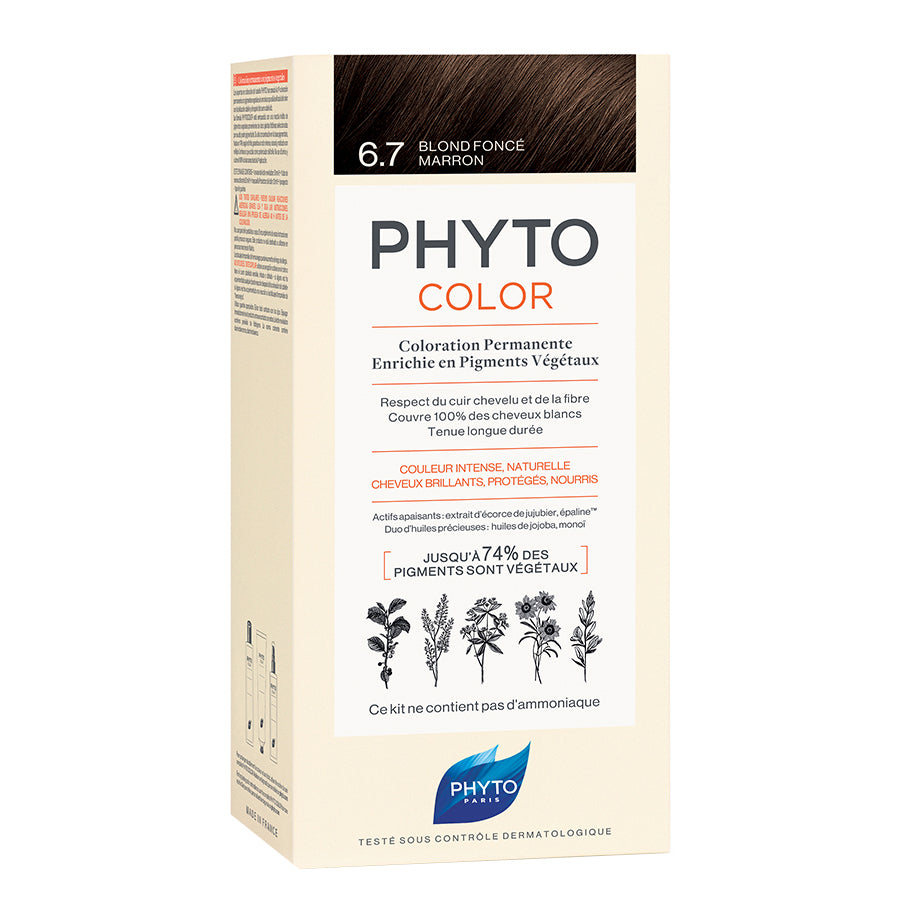 Phytocolor Colorazione Permanente 6.7 Biondo Scuro Tabacco