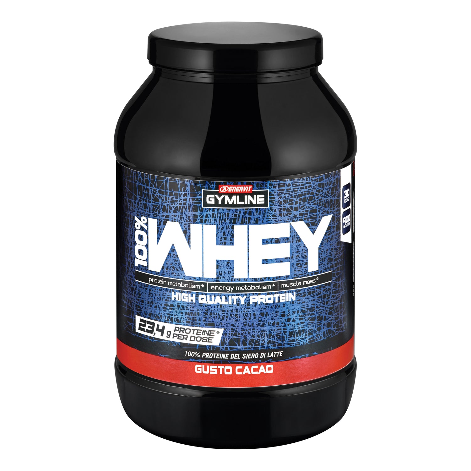 Enervit Gymline 100% Whey Proteine Concentrate Cacao 900g