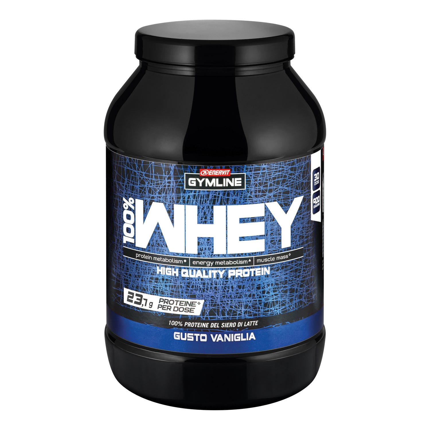 Enervit Gymline 100% Whey Proteine Concentrate Vaniglia 900g