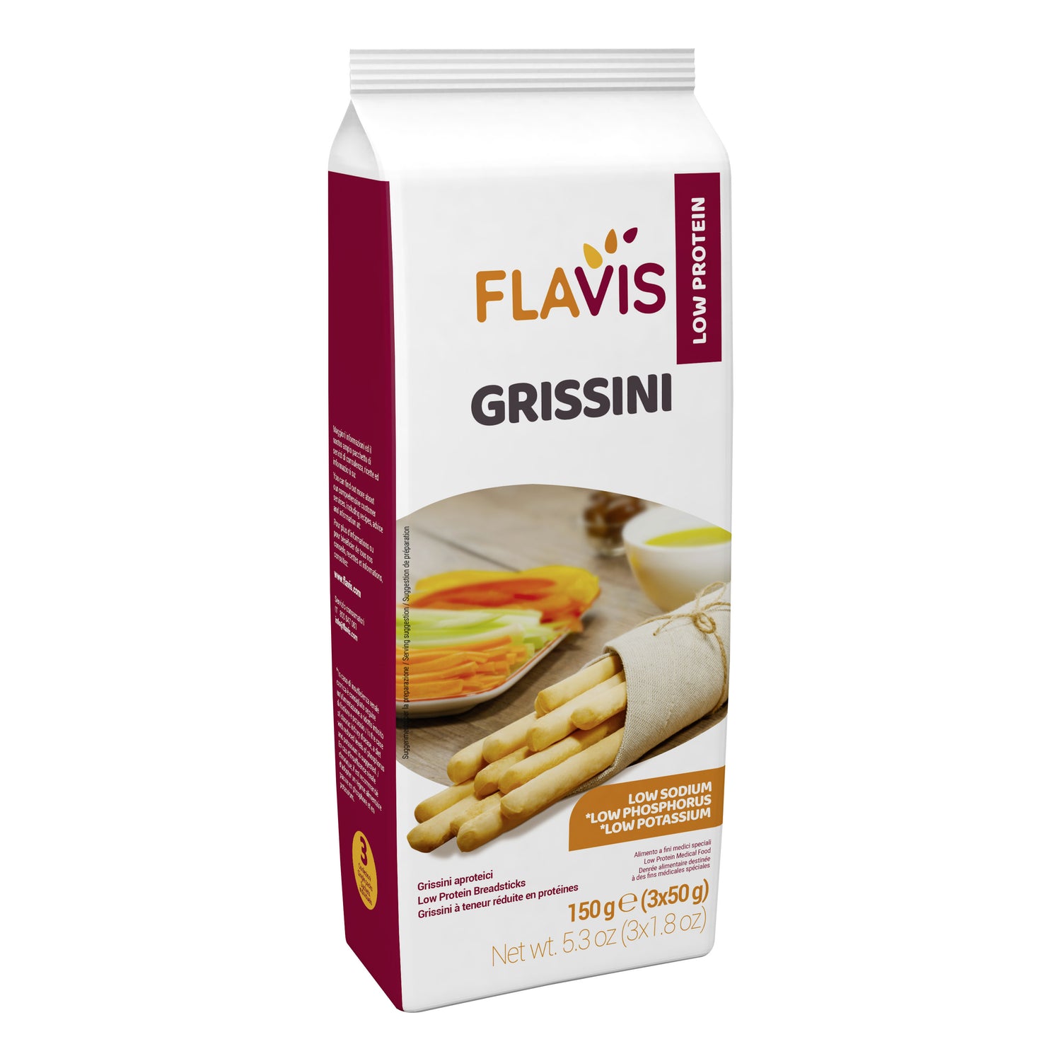 FLAVIS GRISSINI 3X50G
