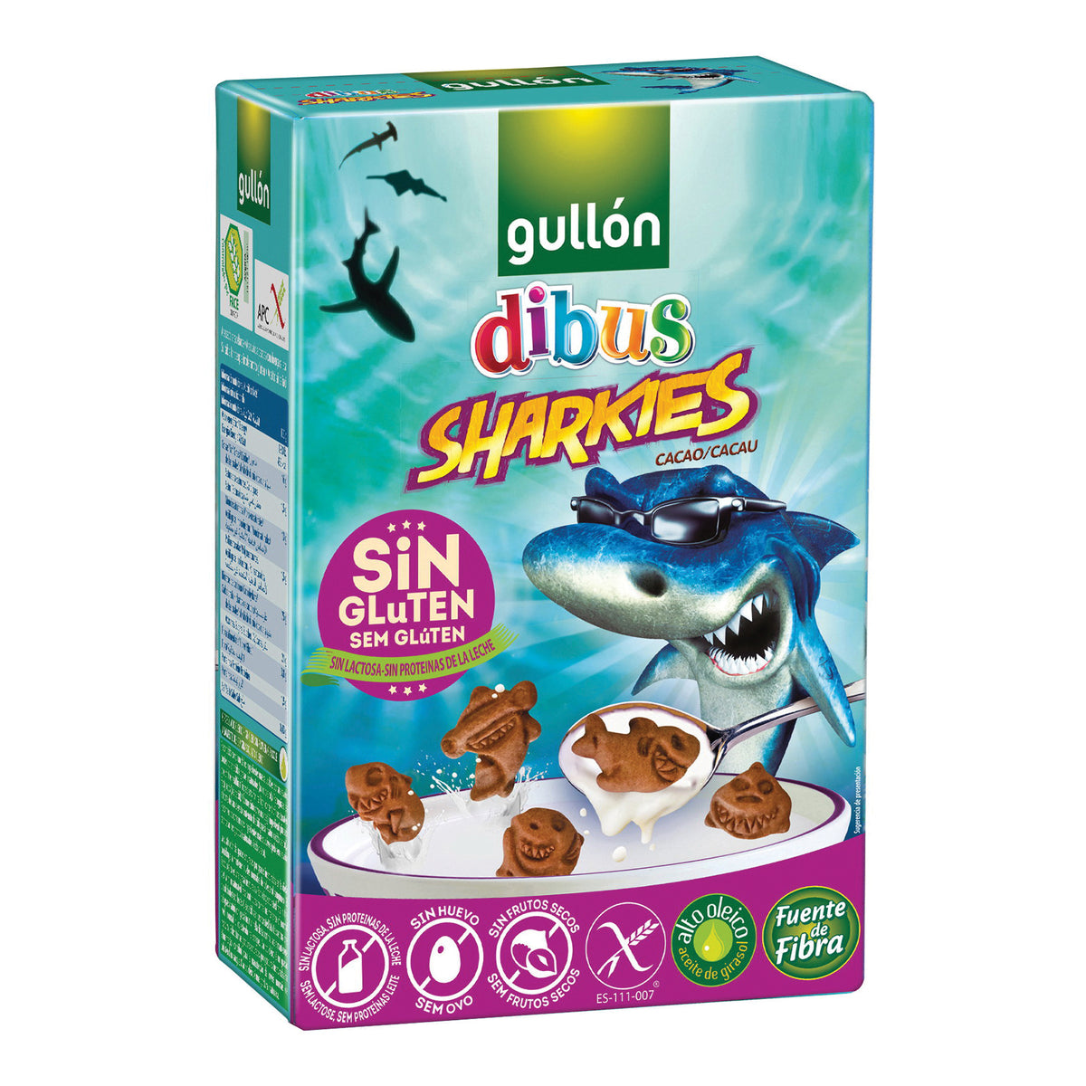 GULLON BISCOTTI CACAO SQUALI  