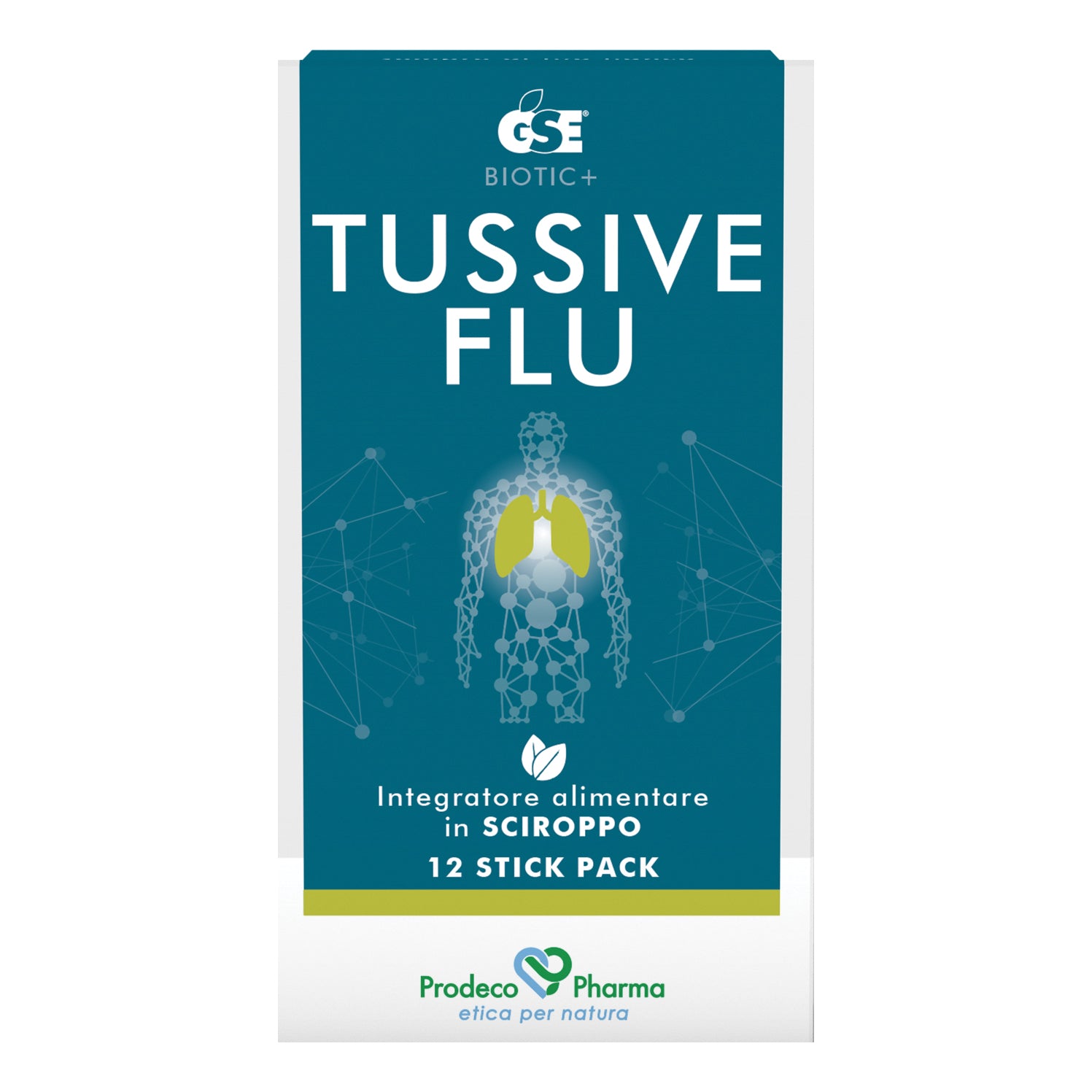 GSE TUSSIVE FLU 12STICKPACK
