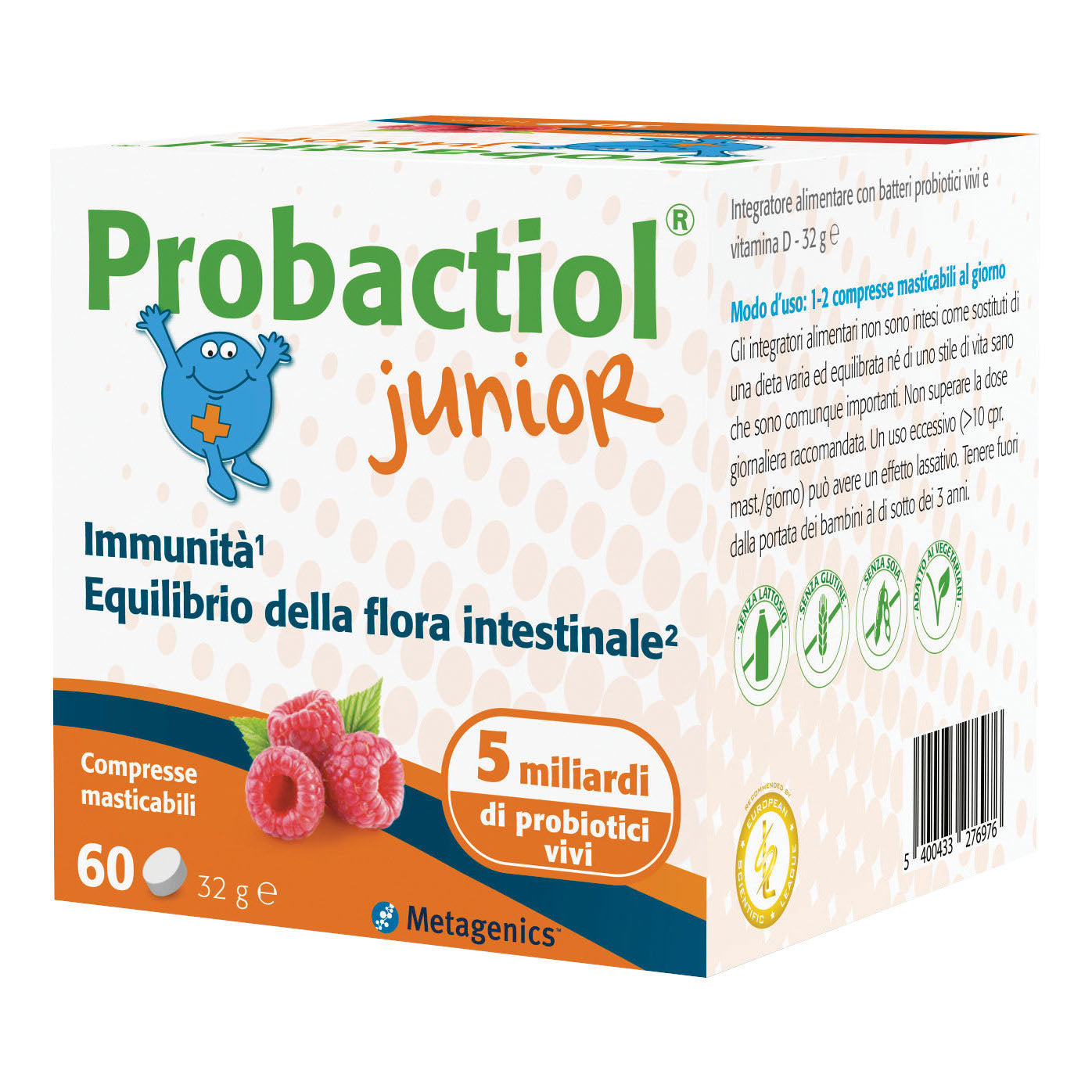 PROBACTIOL JUNIOR NEW 60CPR MA