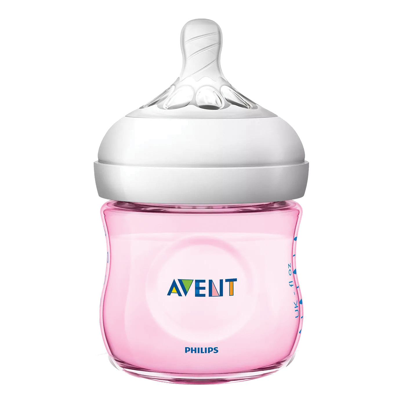 AVENT BIB NAT PP ROSA 125ML