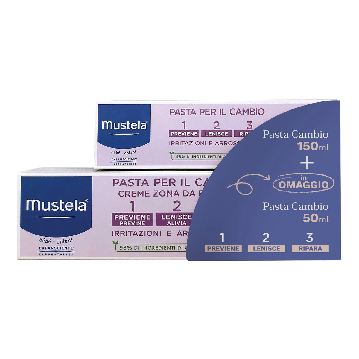 MUSTELA BIPACK PASTA CAM 100ML  