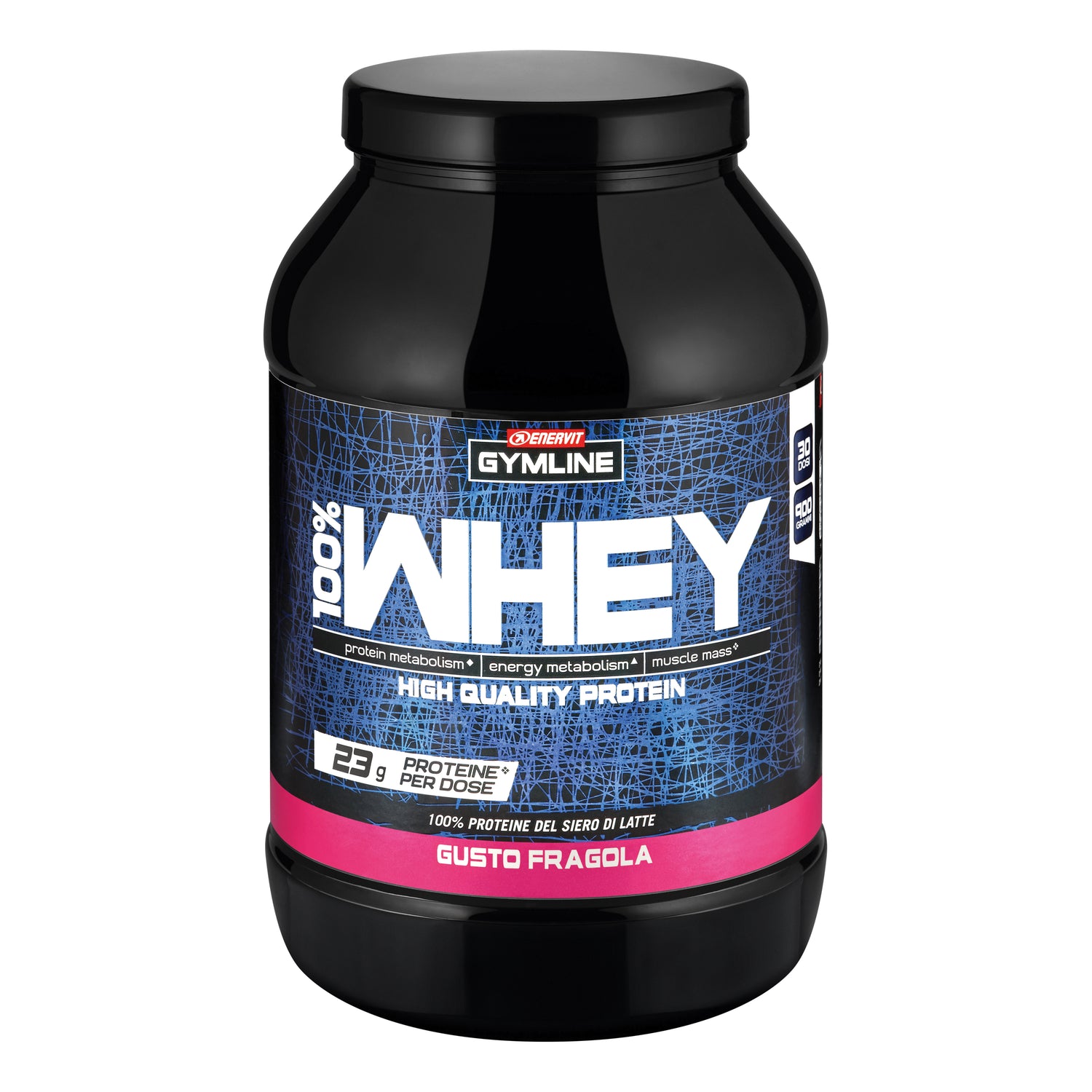 Enervit Gymline 100% Whey Proteine Concentrate Fragola 900g