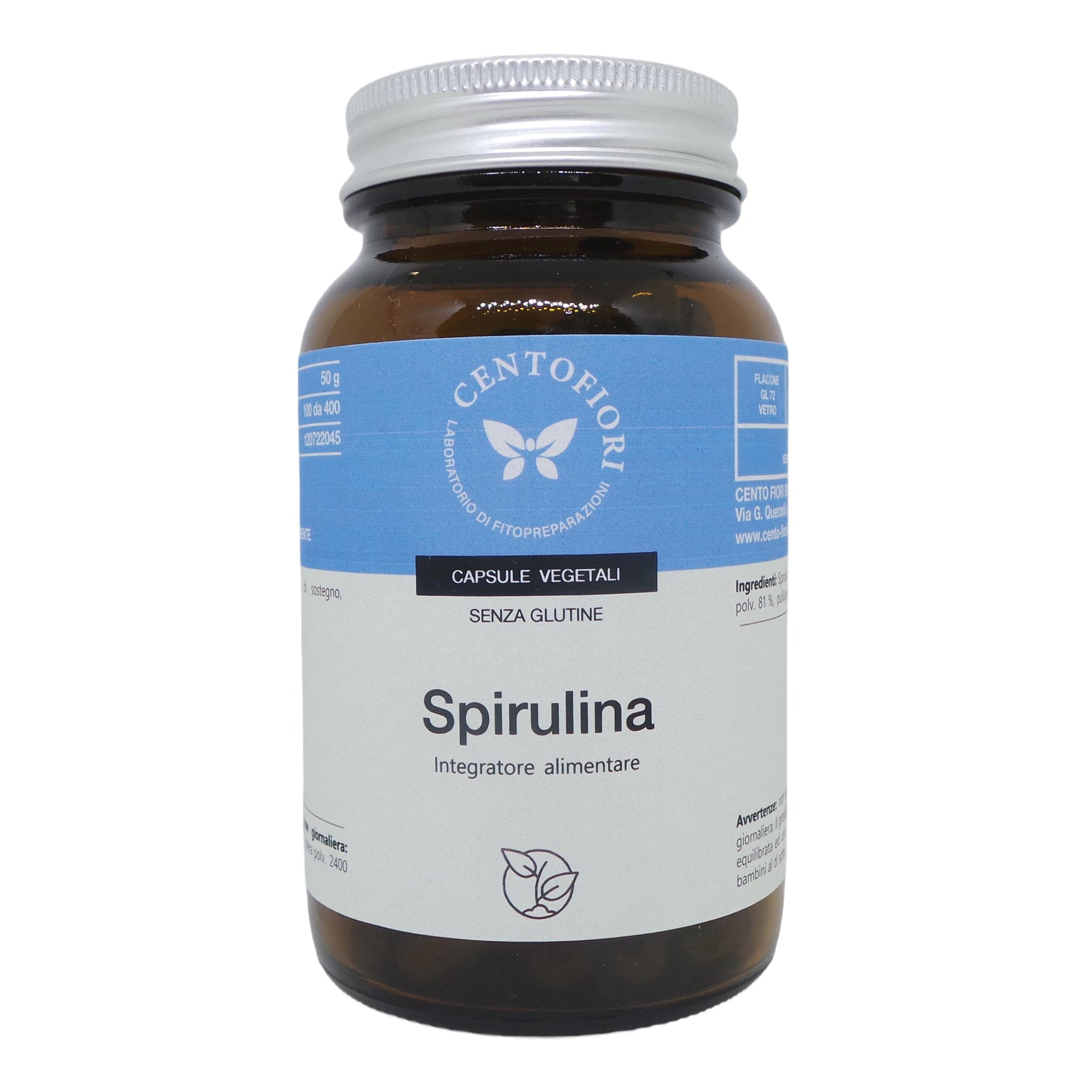 SPIRULINA 100CPS VEG
