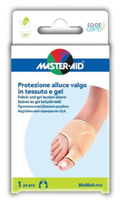 Master Aid Foot Care Protezione Alluce Valgo In Gel E Tessuto  
