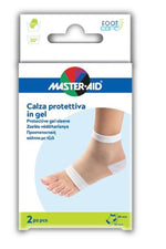 Master Aid Foot Care Calza Elastica Protettiva In Gel Protezione Tallone 1 Paio  