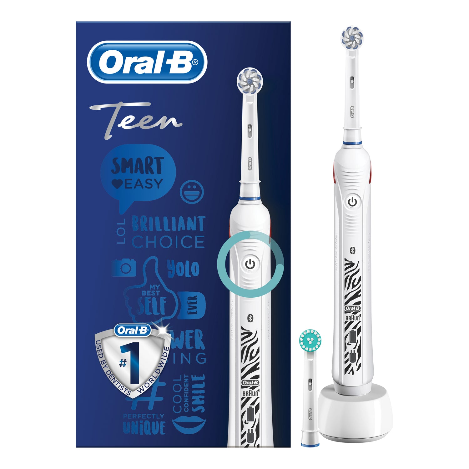 Oral-B Spazzolino Elettrico Power Smart Teen White