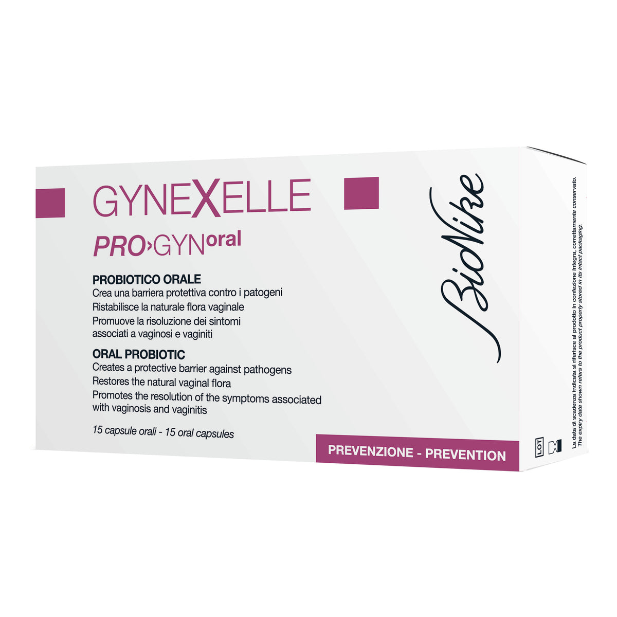 GYNEXELLE PROGYN ORAL 15CPR  