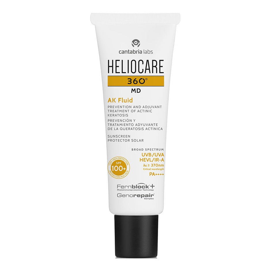 Heliocare 360 Md Ak Fluid Spf 100+ Protezione Solare Viso Molto Alta Cheratosi Attiniche 50ml