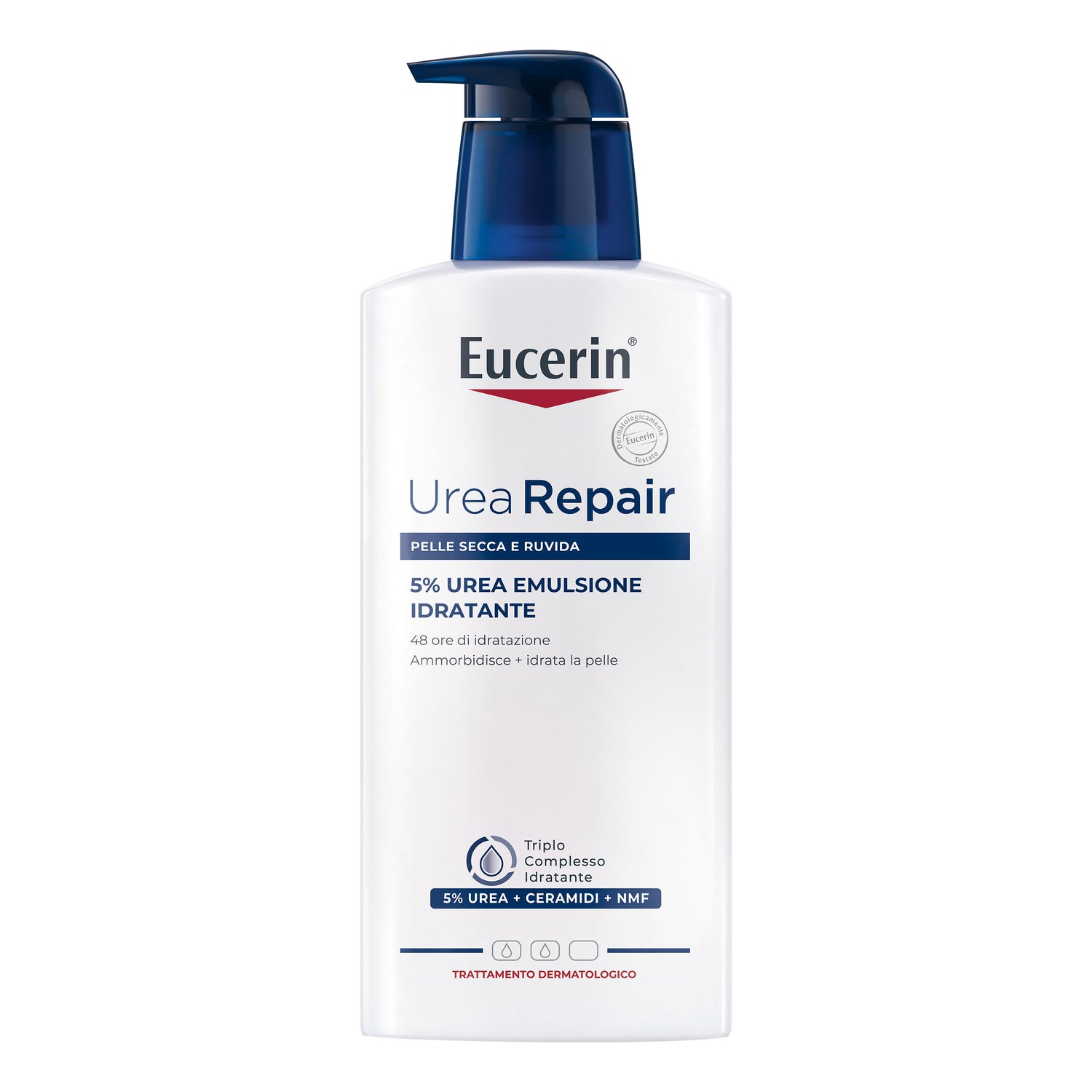 Eucerin Urearepair 5% Balsamo Emulsione Idratante Pelle Secca Molto Secca E Ruvida 400ml